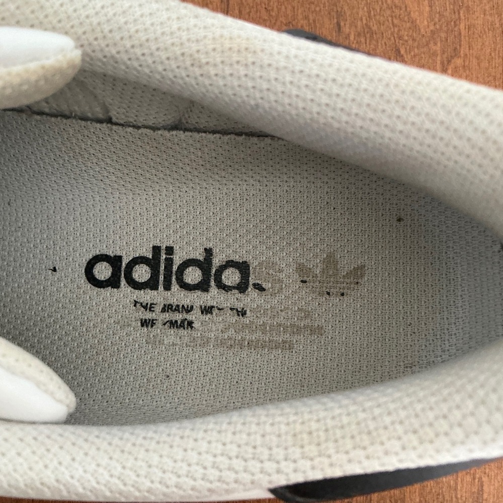 Adidas Superstar Cloud White Core Black Shell Toe Sneakers EG4958 Womens 7.5 - Picture 7 of 8